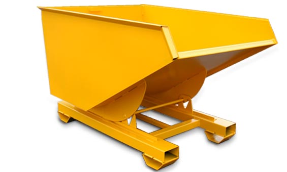 Forklift Self Tipping Skip